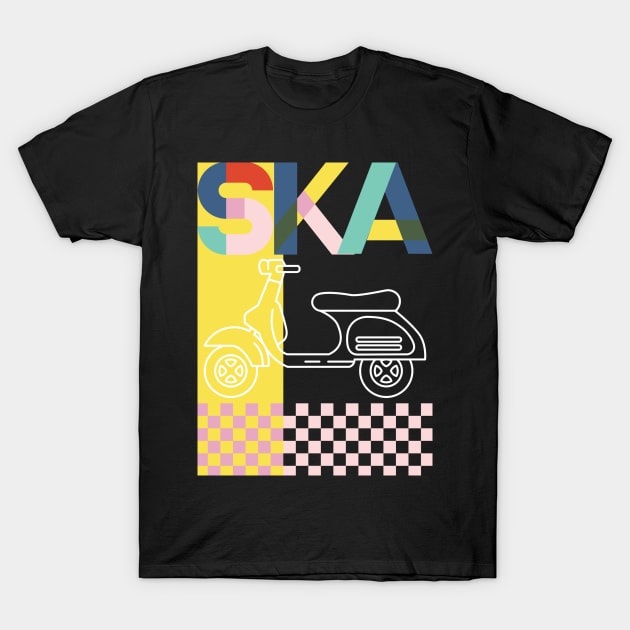 Ska Future,Ska Past T-Shirt by J&S mason